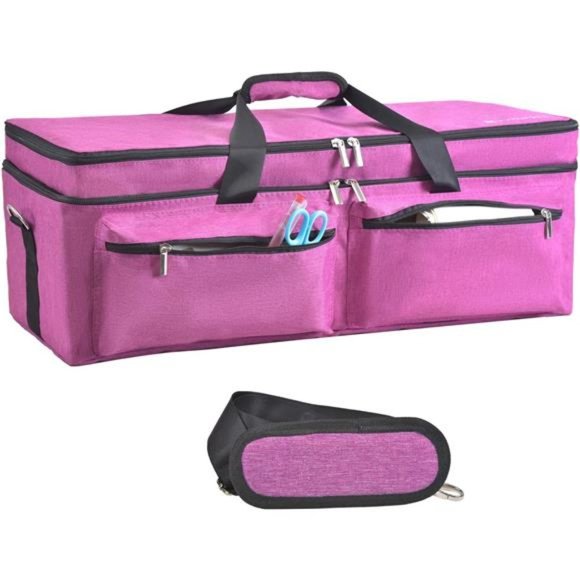 Handbags - Double-Layer Bag Carrying Bag Compatible with Cricut Explore Air and Maker